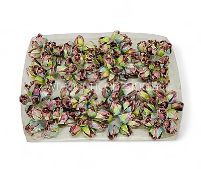 Mocha Rose Buds on Stick