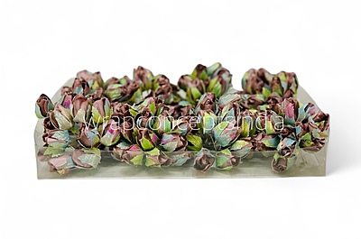 Mocha Rose Buds on Stick