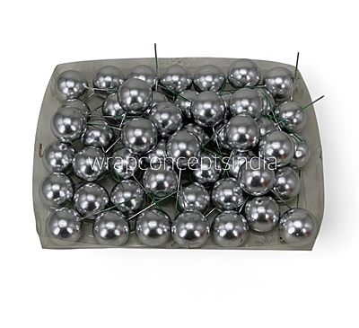 Silver Faux Balls - 30 & 40 MM