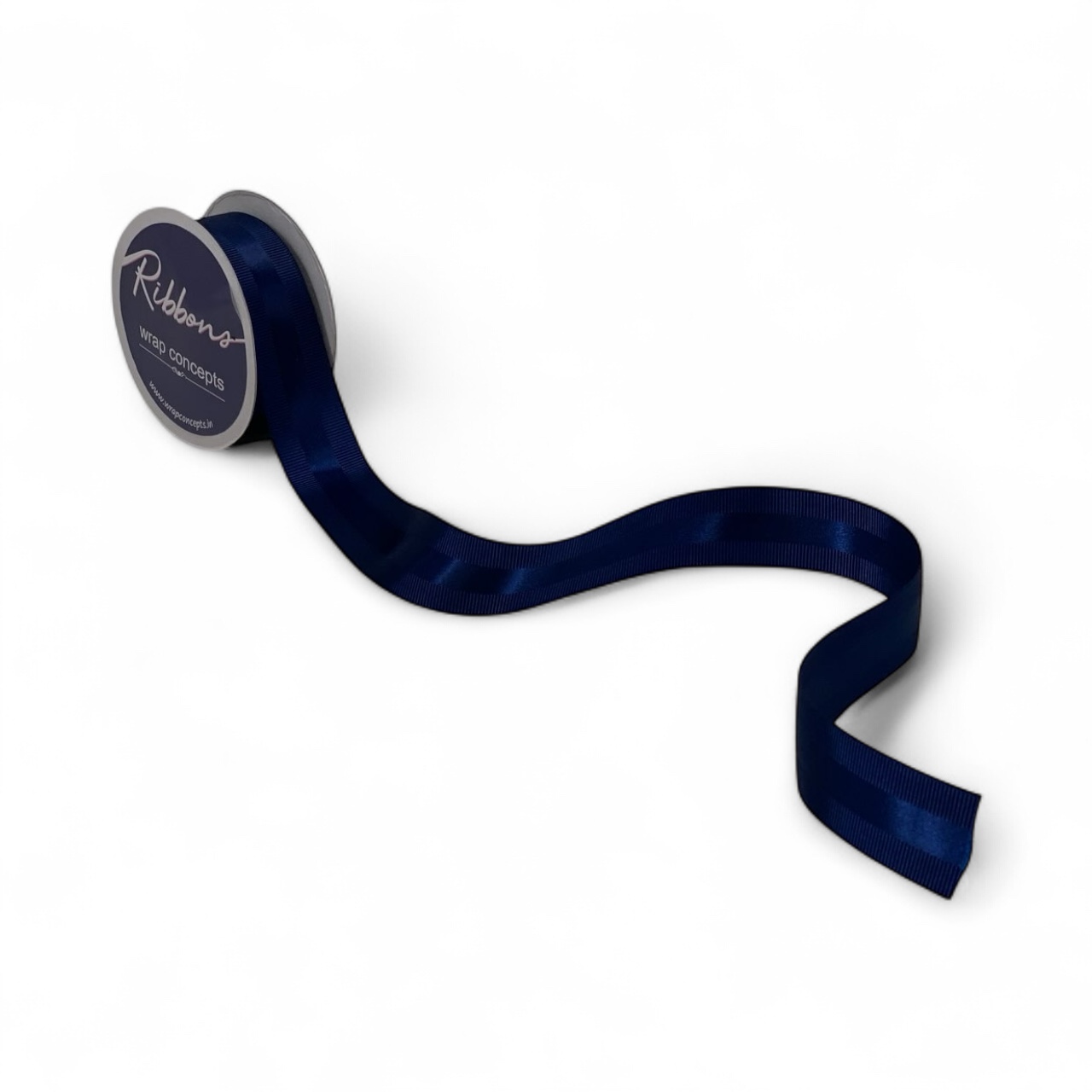 Luxe Grosgrain Ribbon With Satin Center