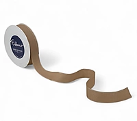 Textured Grain Ribbon with Satin Edges
