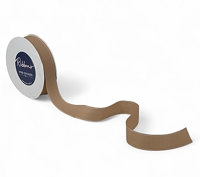 Textured Grain Ribbon with Satin Edges