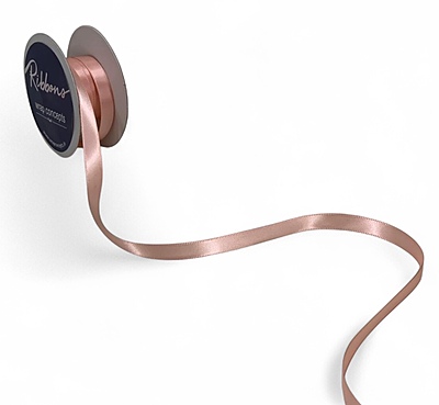 Double Face Satin Ribbon -Stone Colours -10 MM