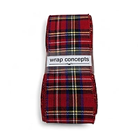 Noel Heritage Plaid Burlap Ribbon