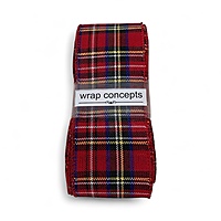 Noel Heritage Plaid Burlap Ribbon