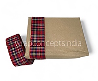 Noel Heritage Plaid Burlap Ribbon