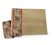 Peppermint Swirl Delight Burlap Ribbon
