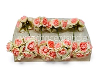 Shaded Peach Small Roses