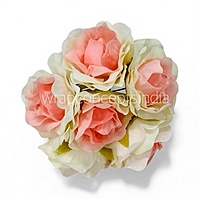 Shaded Peach Small Roses