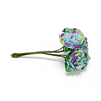 Flowers With Stem - Shaded Blue
