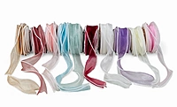 Sheer Ribbon with Pearl Edges-4 cms
