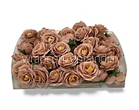 Soft Cocoa Rose Flower