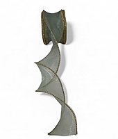 Sheer Ribbon with Gold Wired Edges