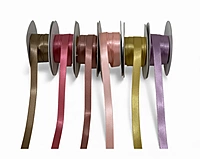 Double Face Satin Ribbon -Stone Colours -10 MM