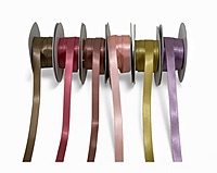 Double Face Satin Ribbon -Stone Colours -10 MM