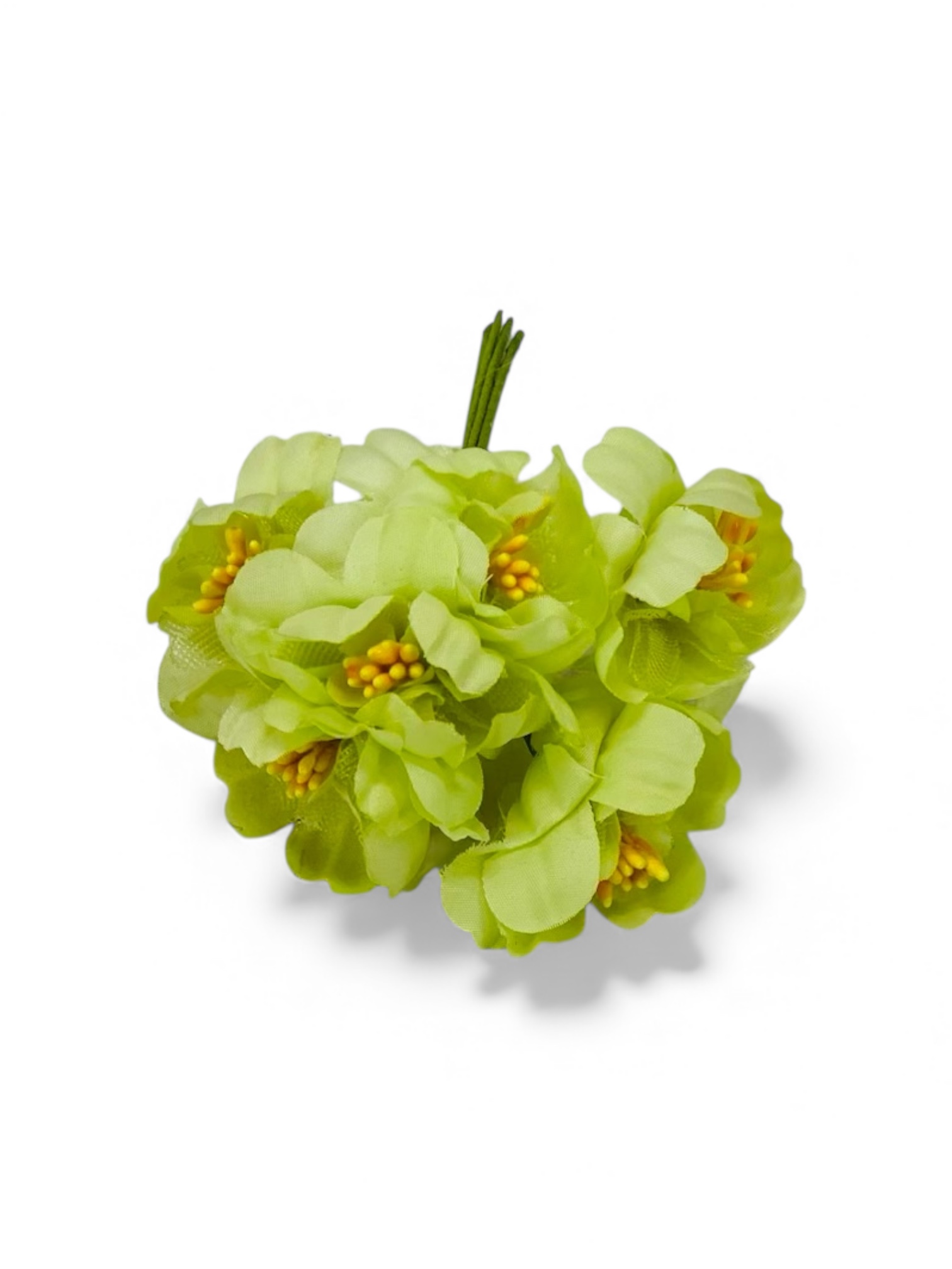 Flowers on stick - Lime Green