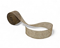 Plain Jute Ribbon - Brown