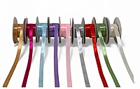 Satin Ribbon - 1cms/10 mm- Pack of 10