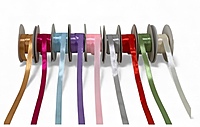 Satin Ribbon - 1cms/10 mm- Pack of 10