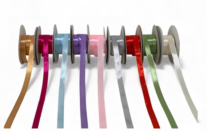 Satin Ribbon - 1cms/10 mm- Pack of 10