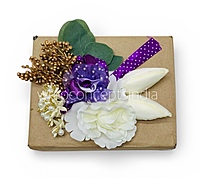 Amethyst Pearl Floral Ready Bunch