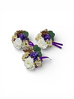 Amethyst Pearl Floral Ready Bunch