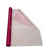Organza Plain Roll - Dusty Rose