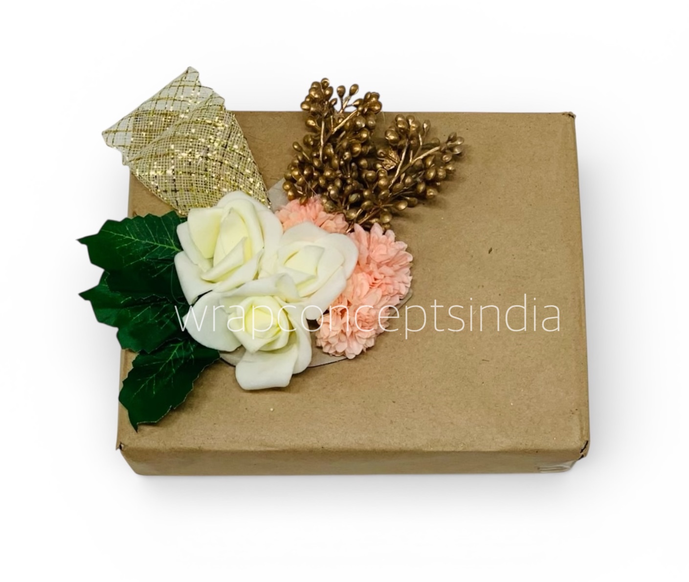 Ivory Blush Elegance Floral Ready Bunch