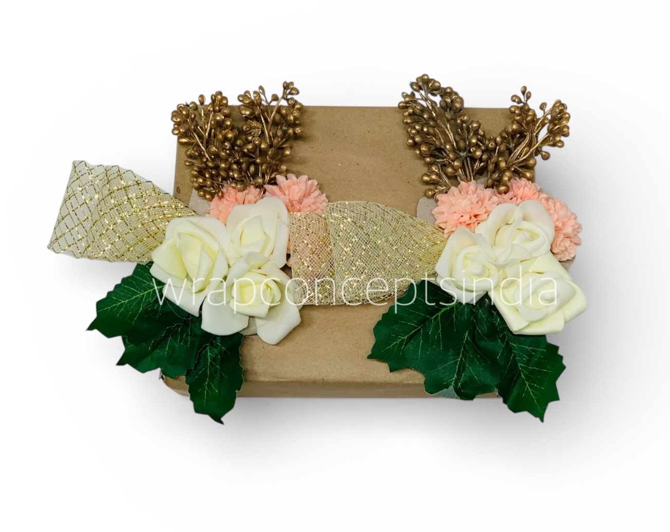 Ivory Blush Elegance Floral Ready Bunch