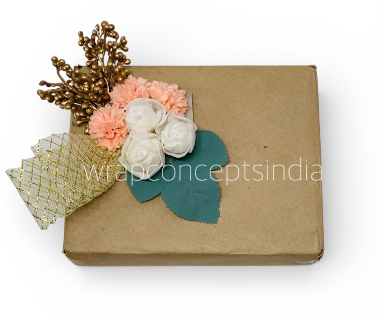 Ivory Blush Elegance Floral Ready Bunch