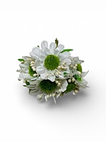 Sunflowers on stick - White