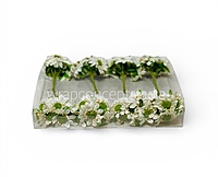 Sunflowers on stick - Ivory