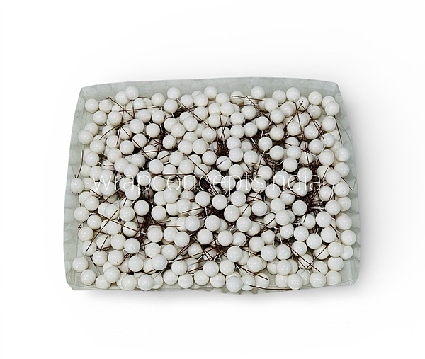 White Pearl Sticks - 15 MM-400 pcs