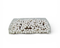 White Pearl Sticks - 15 MM-400 pcs