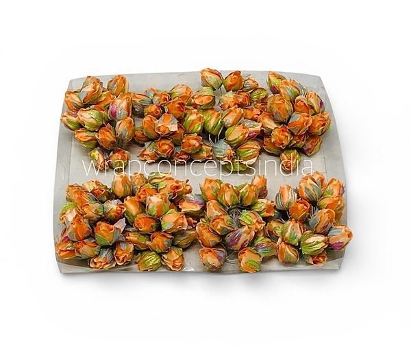 Tangerine Buds on Stick