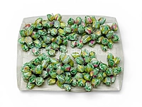 Seafoam Rose Buds on Stick