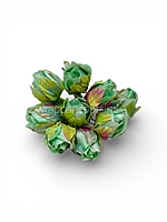 Seafoam Rose Buds on Stick