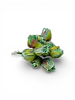 Seafoam Rose Buds on Stick