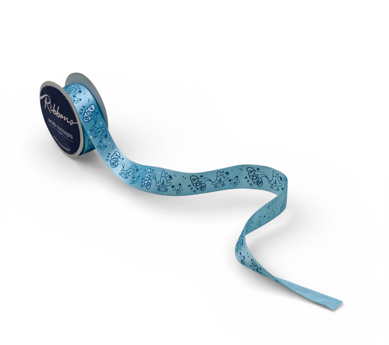 Starlight Teddy Satin Ribbon