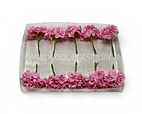 Pink Luxe Jute Flower With Pollens