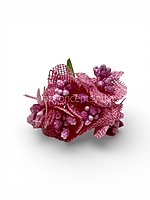 Pink Luxe Jute Flower With Pollens