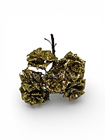 Antique Gold Shimmer Flower