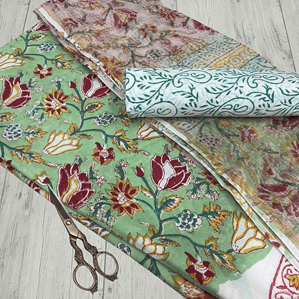 Sanganeri Block Print Suit Set #12