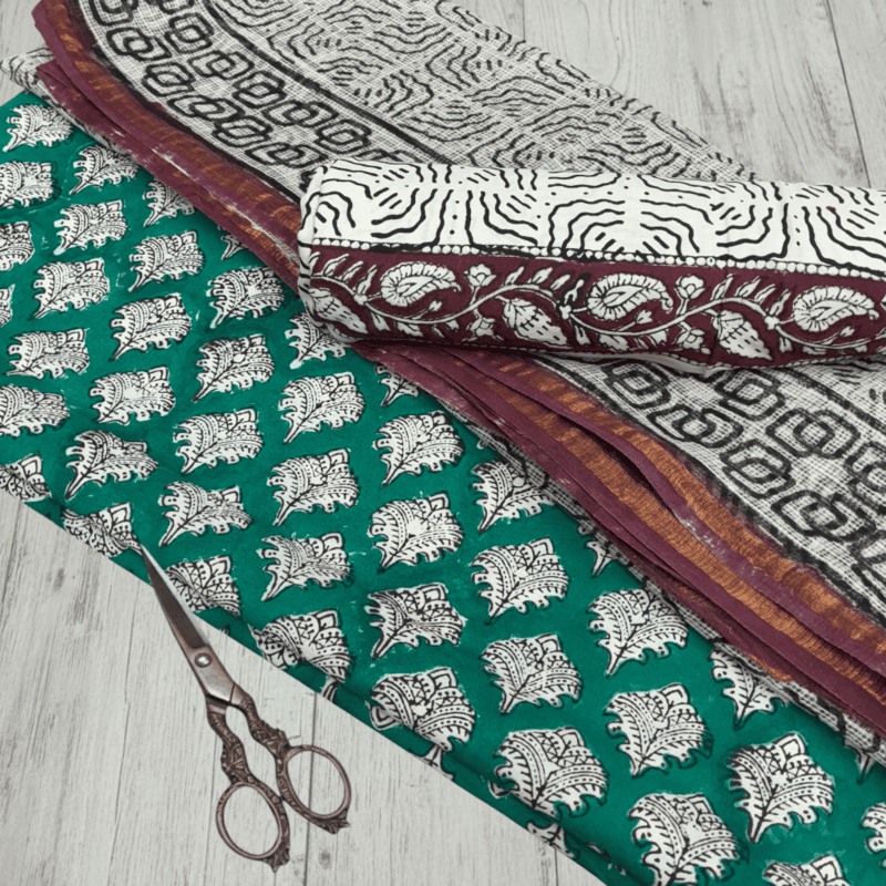 Sanganeri Block Print Suit Set #14