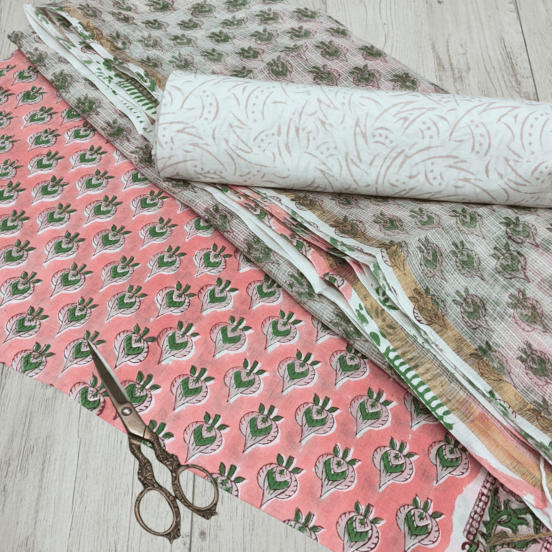 Sanganeri Block Print Suit Set #3
