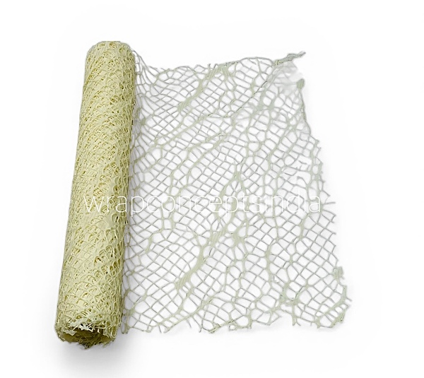 Ivory Spider Web Net Roll