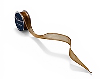 Satin Trim Organza Ribbon