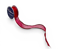 Satin Trim Organza Ribbon