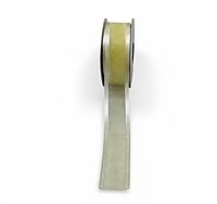Satin Trim Organza Ribbon