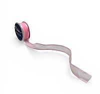Satin Trim Organza Ribbon